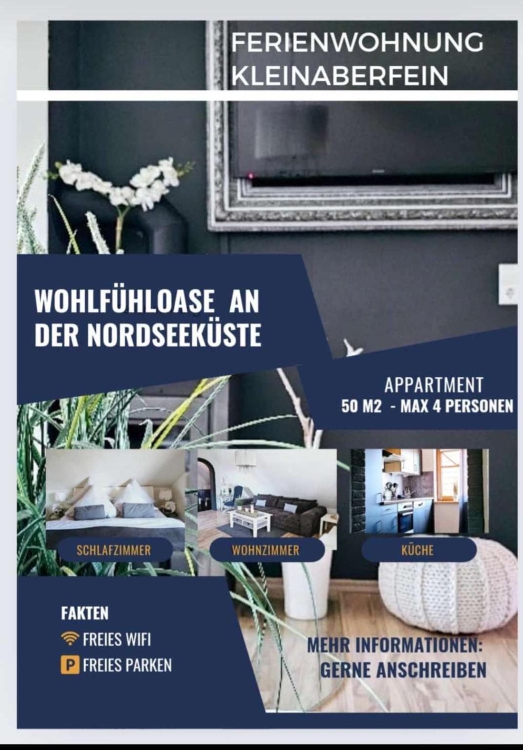 KleinAberFein an der Nordseeküste Schweindorf Exterior foto